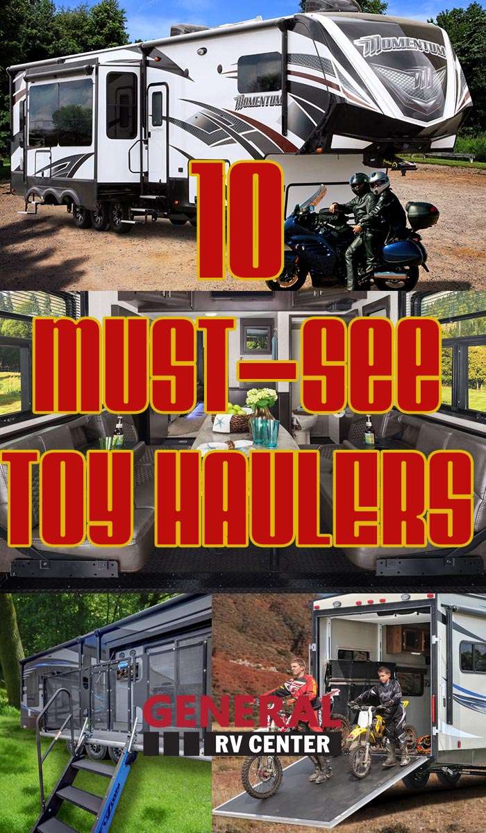 Travel Trailer Toy Haulers With Separate Garage Wow Blog