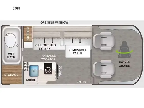 New 2026 Thor Motor Coach Rize Sport 18M Class B RV at General RV ...