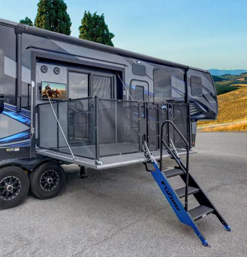 Fuzion 420 Toy Hauler Double The