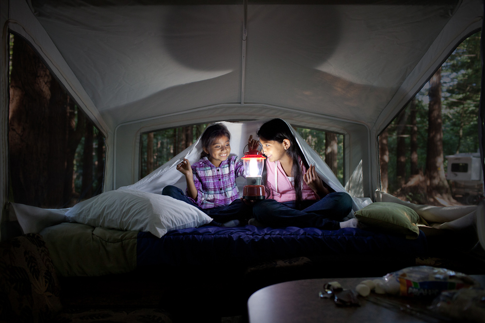 Fall RV activity: tell spooky stories in the dark