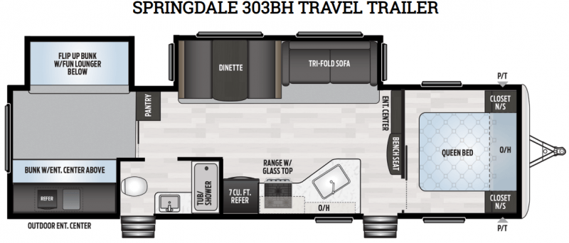 Springdale 303BH floorplan