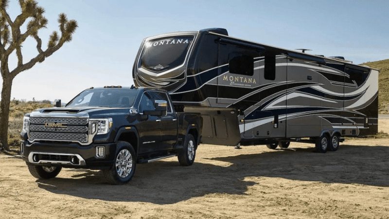 Fifth wheels are the largest towable trailers available 
