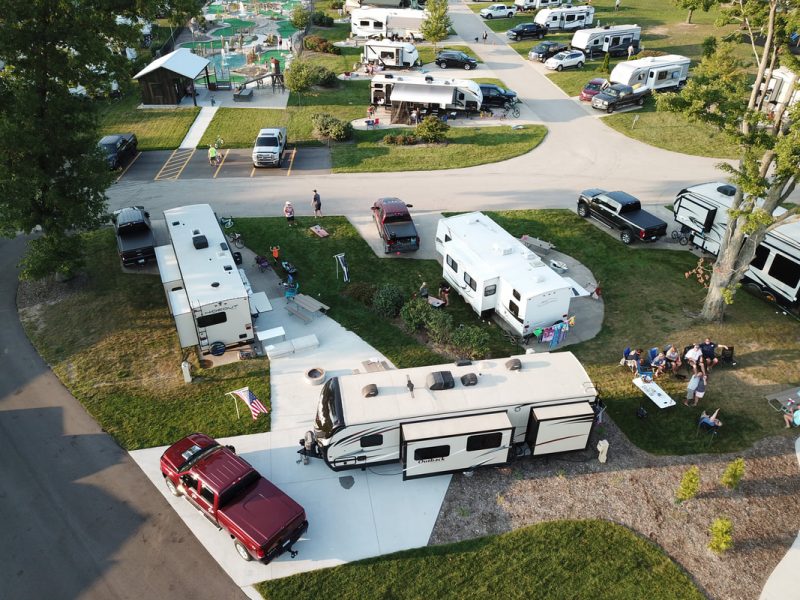 options for where a travel trailer can go generally depend on the vehicle towing it