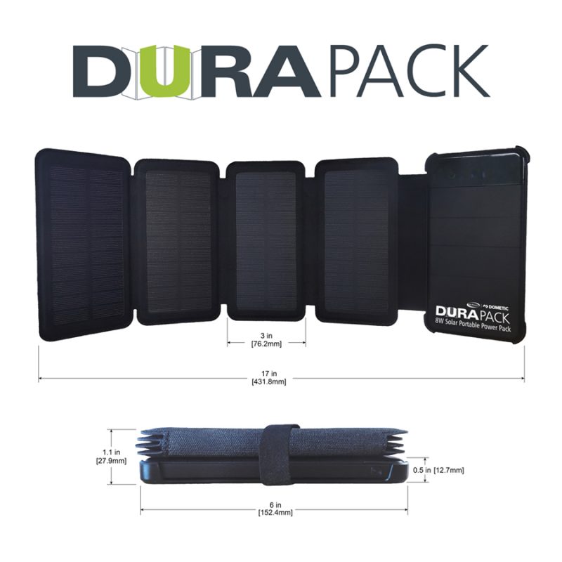 Never get caught without power with the Dometic GoPower! DuraPACK portable solar pack rv accessories