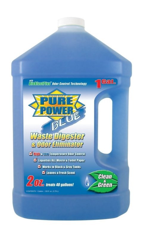  Pure Power Blue waste digester and odor eliminator from Valterra performs in all temperature conditions